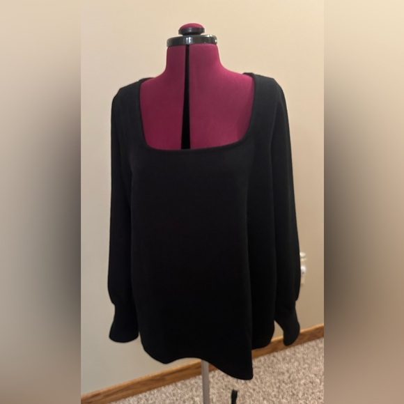 đź–¤Madewellđź–¤Ottoman Square Rib Top, size 1X - Picture 14 of 15